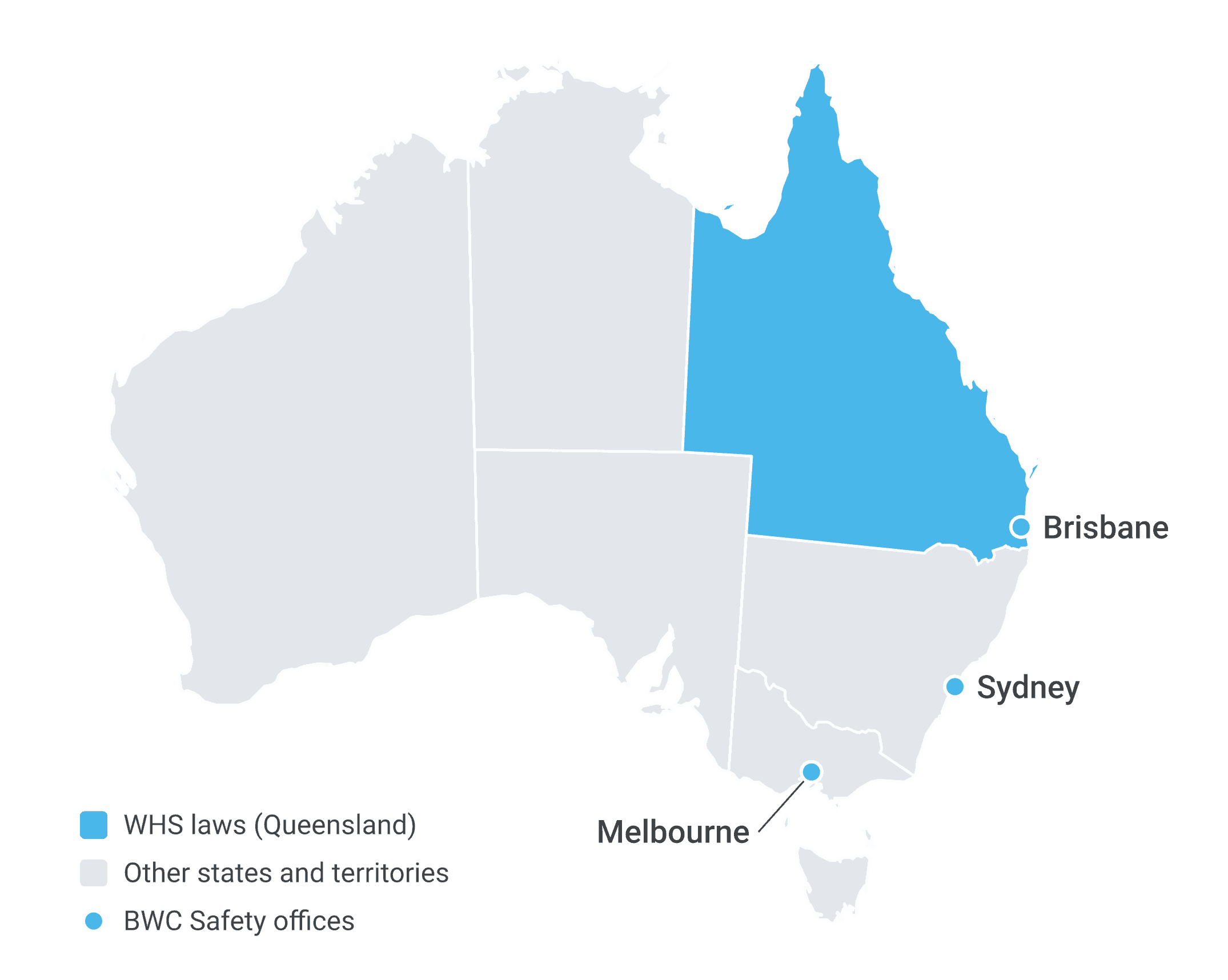 bwc safety brisbane map